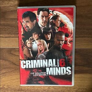 Criminal Minds Season 6 DVD